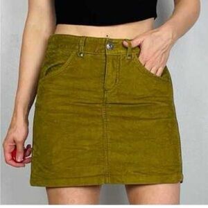 Athleta Kaleidoscope corduroy mini skirt size 6